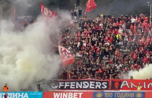 Atmosferă incendiară la CSKA Sofia - Sepsi! Ultrașii bulgari s-au dezlănțuit