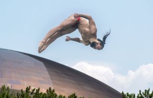 Povestea lui Cătălin Preda, vicecampion mondial la sărituri de la mare înălțime: „Ieșeam din apă, căutam să fug din bazin, să scap”