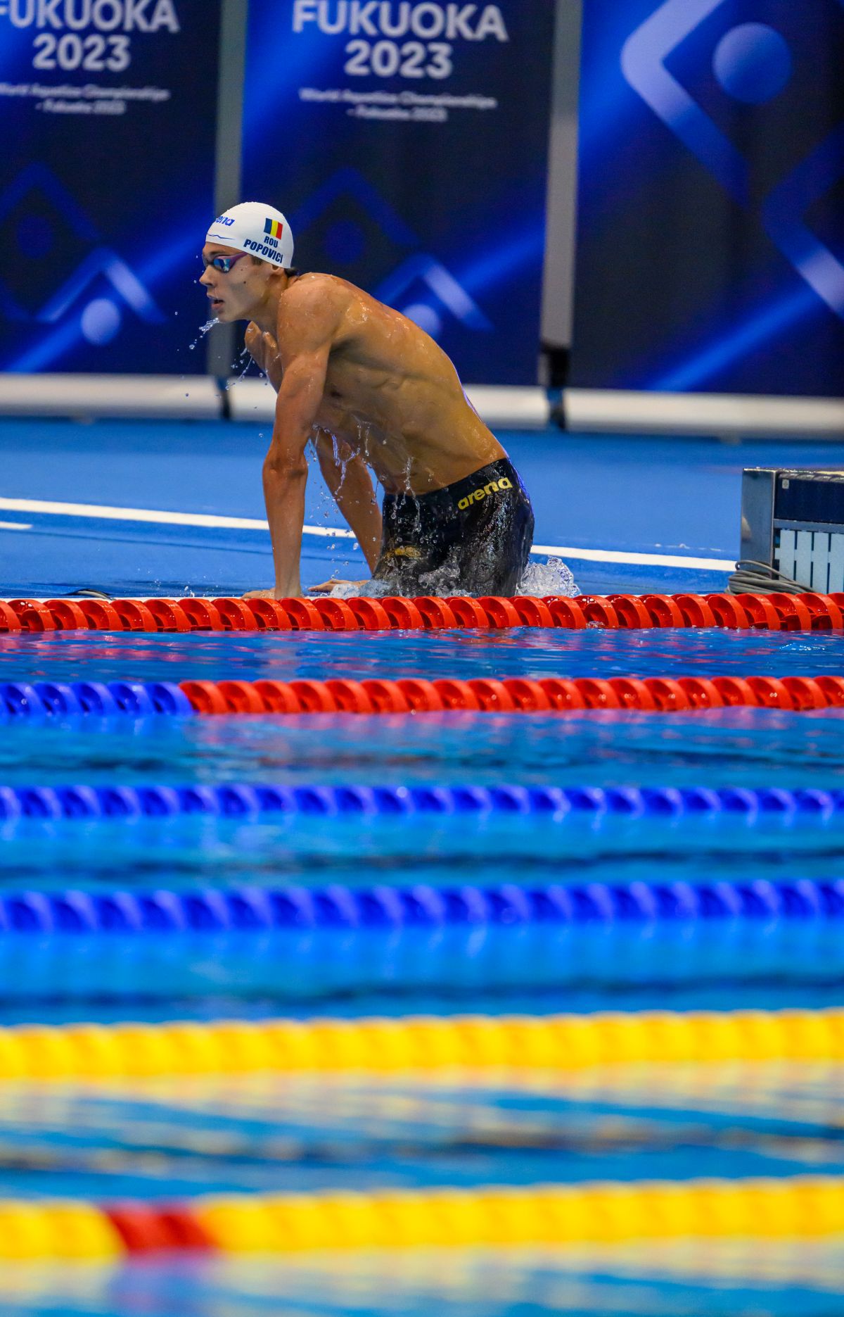 David Popovici, în finala de la 100 m liber