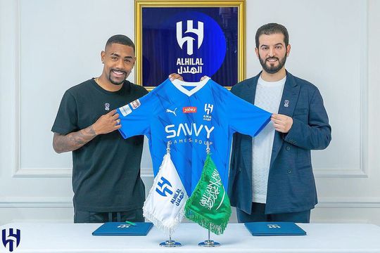 Malcom, prezentat la Al-Hilal. Foto: Instagram