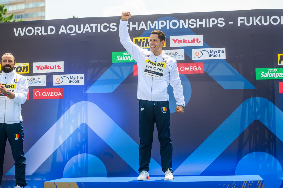 Povestea lui Cătălin Preda, vicecampion mondial la sărituri de la mare înălțime: „Ieșeam din apă, căutam să fug din bazin, să scap”