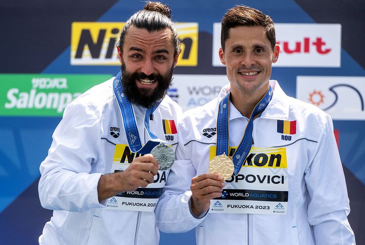 Performanță senzațională reușită de românii Constantin Popovici și Cătălin Preda la Campionatele Mondiale de la Fukuoka / FOTO: Raed Krishan (Japonia)