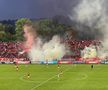 FOTO CSKA Sofia - Sepsi, torțe aprinse de fanii gazdelor