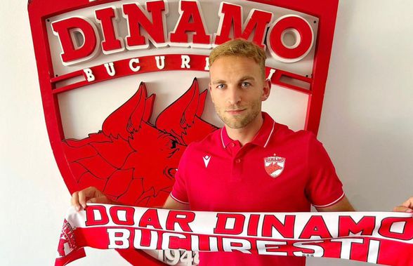 Dinamo a mai anunțat un transfer: mijlocaș cu meciuri în cupele europene pentru Ovidiu Burcă