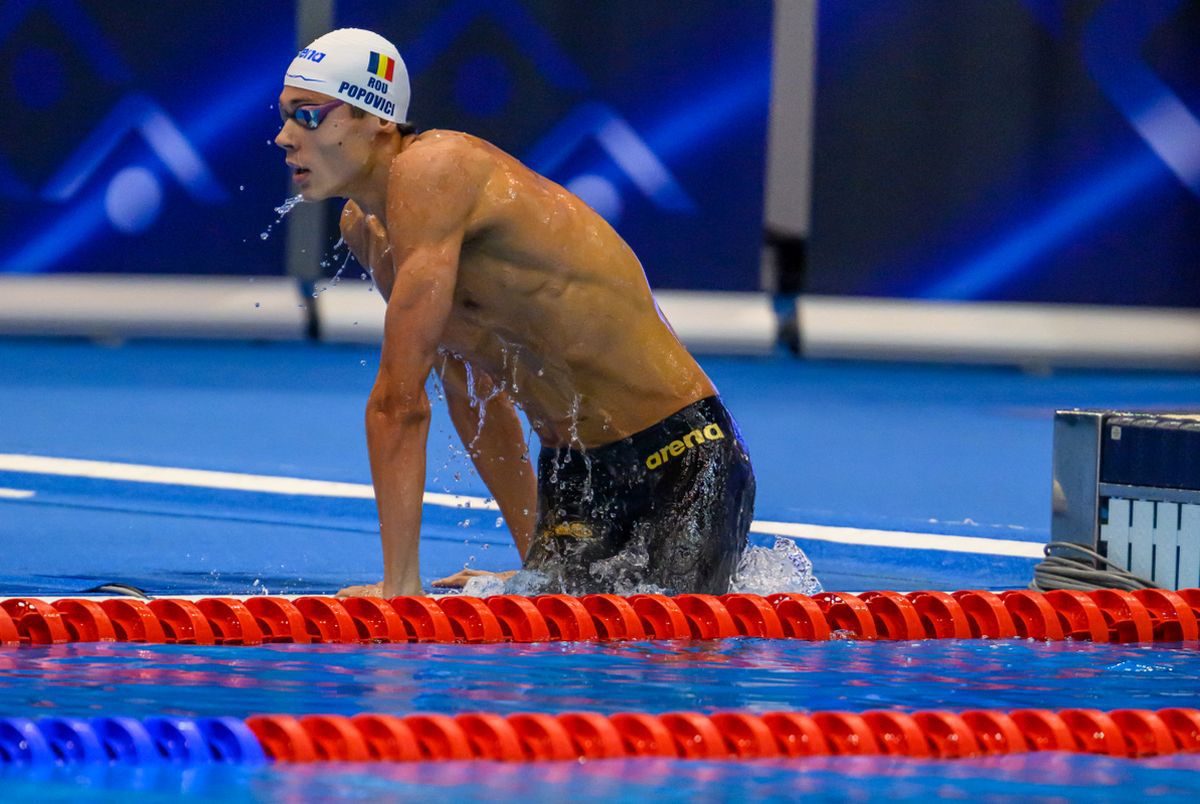 Ce scrie presa internațională după ce David Popovici a terminat pe locul 6 în finala la 100m liber: „Departe de standarde”