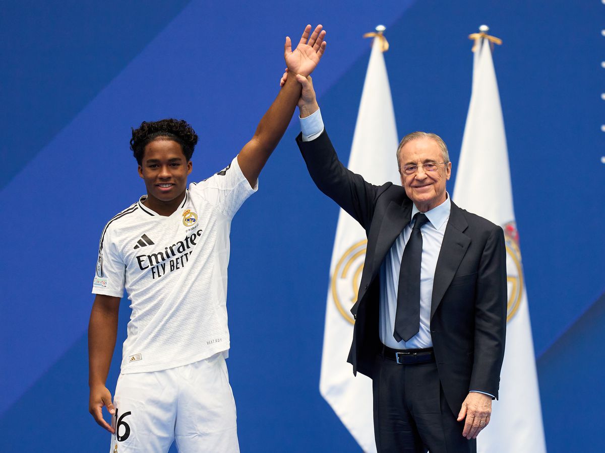 Endrick, prezentat la Real Madrid