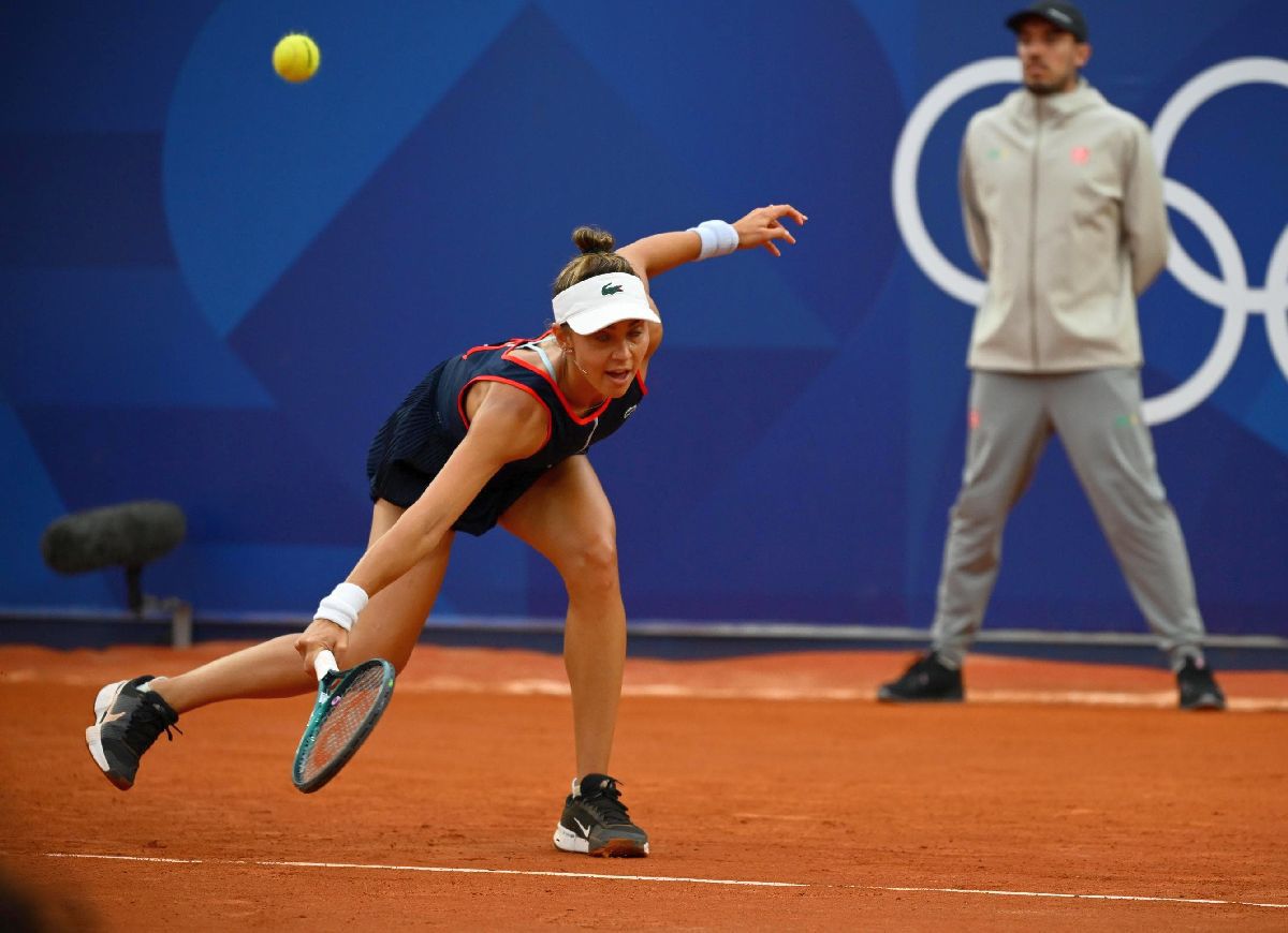 Caroline Garcia - Jaqueline Cristian, primul tur de la Jocurile Olimpice. Cele mai spectaculoase imagini ale partidei de pe „Suzanne Lenglen”