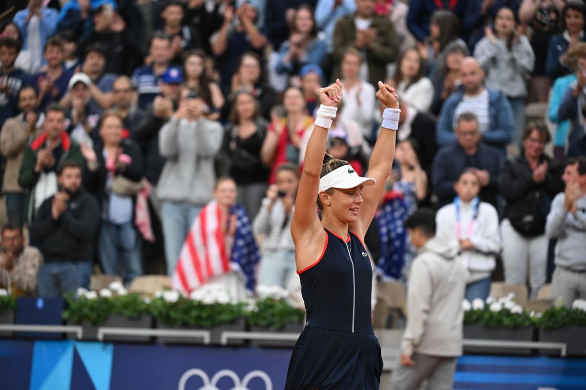 Caroline Garcia - Jaqueline Cristian, primul tur de la Jocurile Olimpice. Cele mai spectaculoase imagini ale partidei de pe „Suzanne Lenglen”