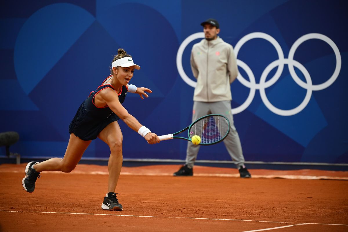 Caroline Garcia - Jaqueline Cristian, primul tur de la Jocurile Olimpice. Cele mai spectaculoase imagini ale partidei de pe „Suzanne Lenglen”