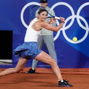 Irina Begu, înfruntând-o pe Iga Swiatek la Jocurile Olimpice / Sursă foto: Imago Images