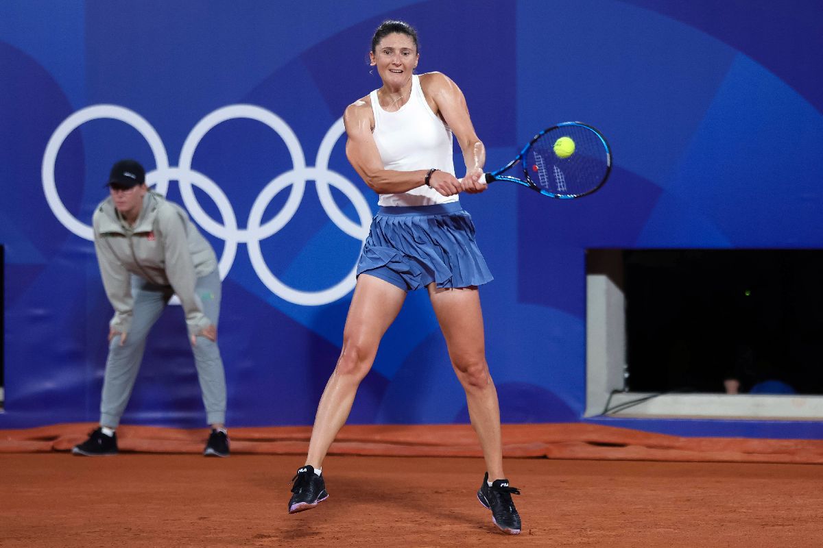 Iga Swiatek - Irina Begu, în primul tur la Jocurile Olimpice. Cele mai tari imagini ale partidei