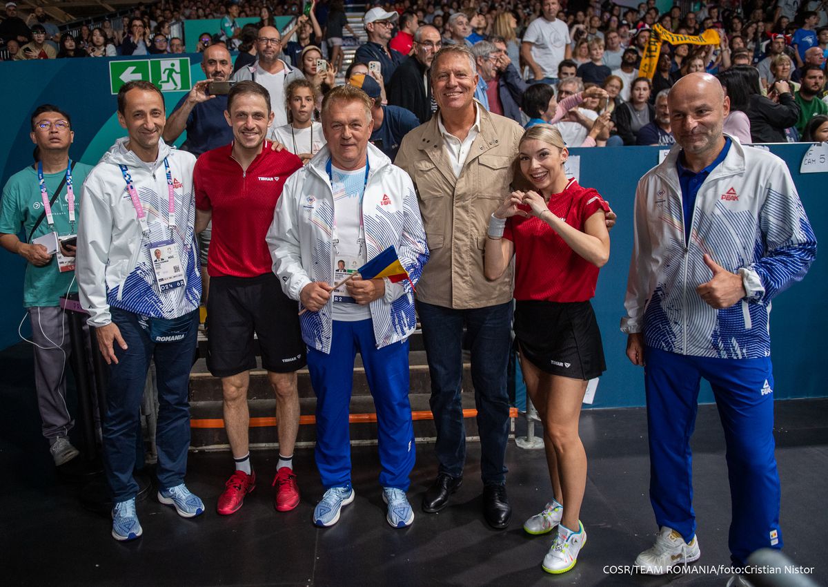 Ovidiu Ionescu și Bernadette Szocs, calificare sub ochii președintelui Klaus Iohannis