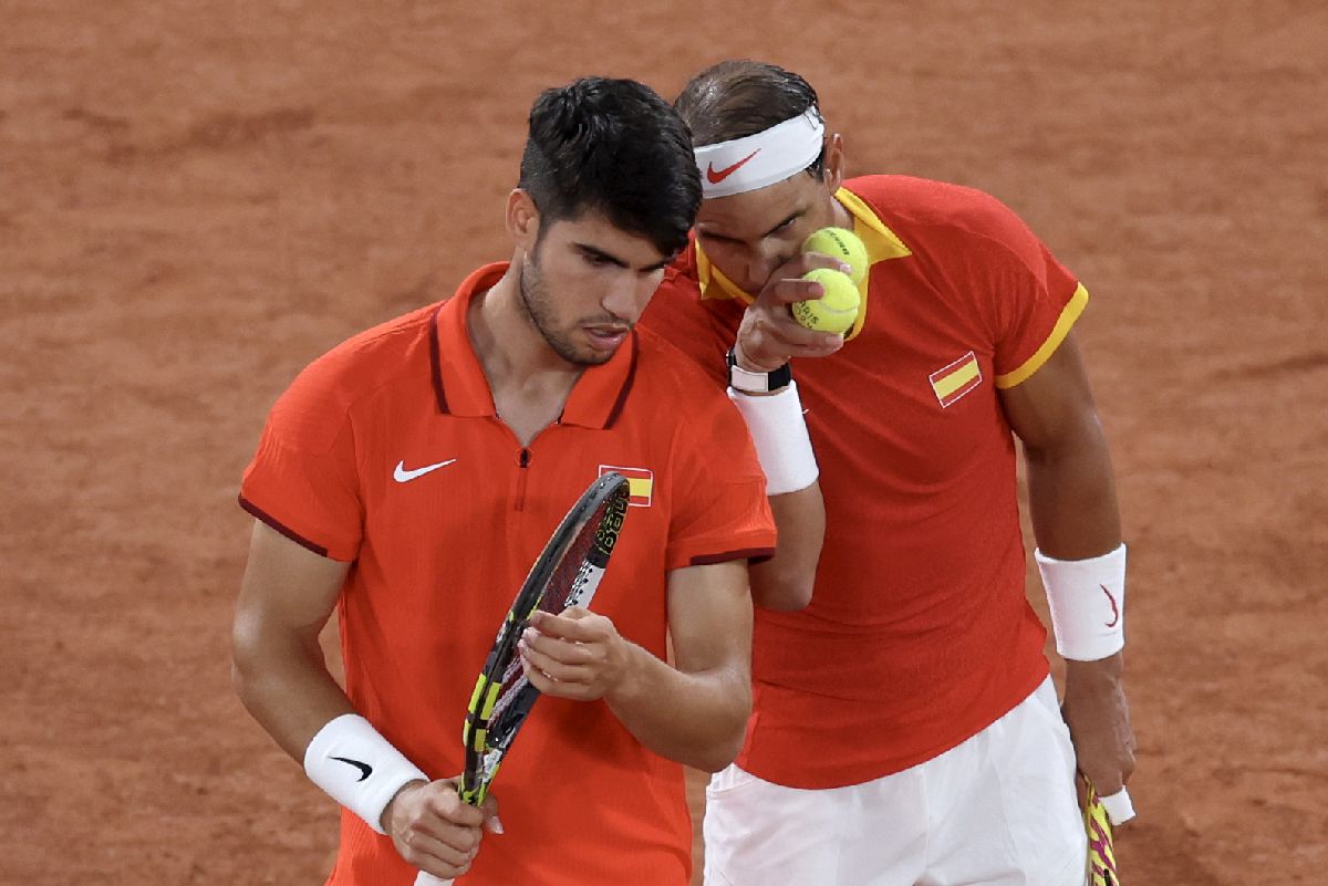 Rafael Nadal și Carlos Alcaraz, dublu la Jocurile Olimpice, pentru prima oară în istorie