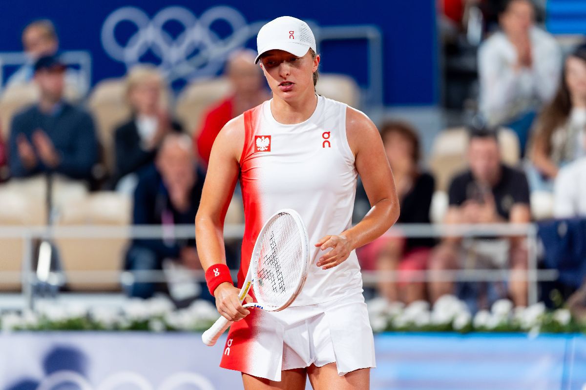 Iga Swiatek - Irina Begu, în primul tur la Jocurile Olimpice. Cele mai tari imagini ale partidei