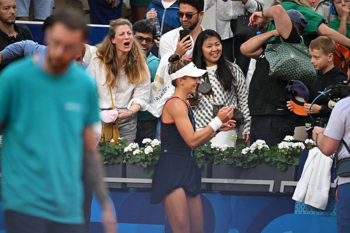 Caroline Garcia - Jaqueline Cristian, primul tur de la Jocurile Olimpice. Cele mai spectaculoase imagini ale partidei de pe „Suzanne Lenglen”