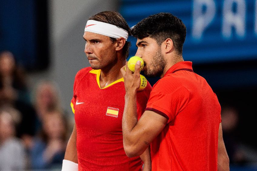 Rafael Nadal și Carlos Alcaraz, pentru prima oară în aceeași echipă / FOTO: Imago