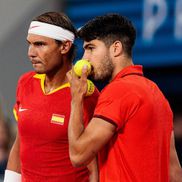 Rafael Nadal și Carlos Alcaraz, pentru prima oară în aceeași echipă / FOTO: Imago