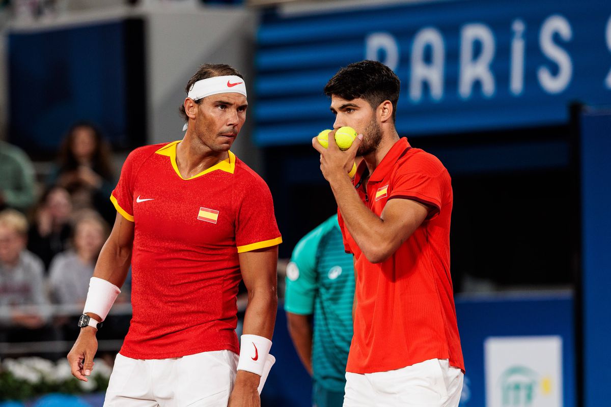 Cât e marketing și cât e potențial de medalie? GSP a asistat la un moment istoric în tenis: Nadal și Alcaraz, debut împreună la Jocurile Olimpice » 5 detalii remarcate la fața locului