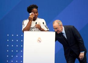 Endrick, noul puști-minune din Brazilia, prezentat în lacrimi la Real Madrid: „Nu am cuvinte”