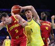 Competiția de baschet masculin de la Jocurile Olimpice a debutat sâmbătă cu un meci de gală. În grupa A, Australia a învins-o clar pe Spania, scor 92-80.