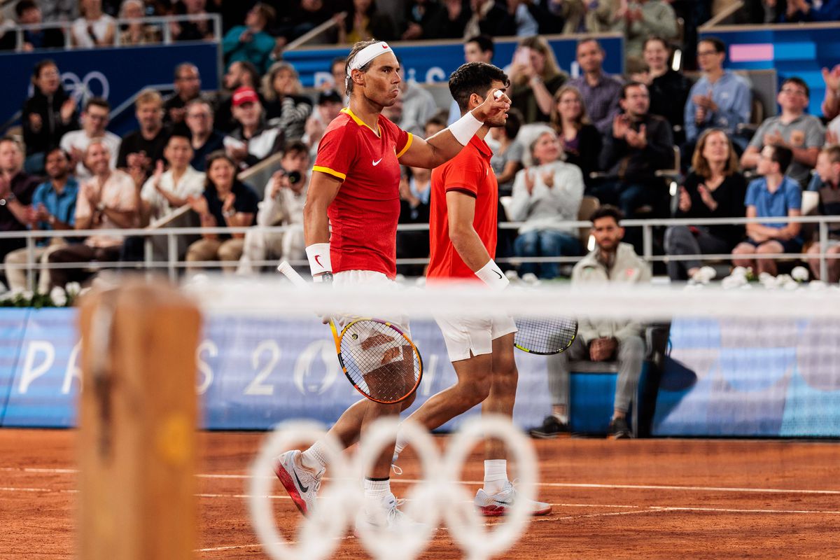 Cât e marketing și cât e potențial de medalie? GSP a asistat la un moment istoric în tenis: Nadal și Alcaraz, debut împreună la Jocurile Olimpice » 5 detalii remarcate la fața locului