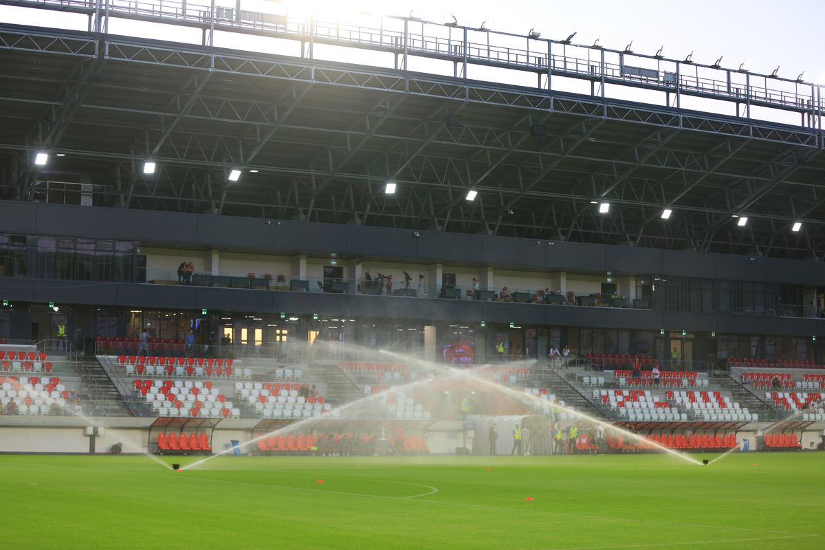 Sepsi - Dinamo, imagini înainte de meci // FOTO: Ionuț Iordache (GSP)