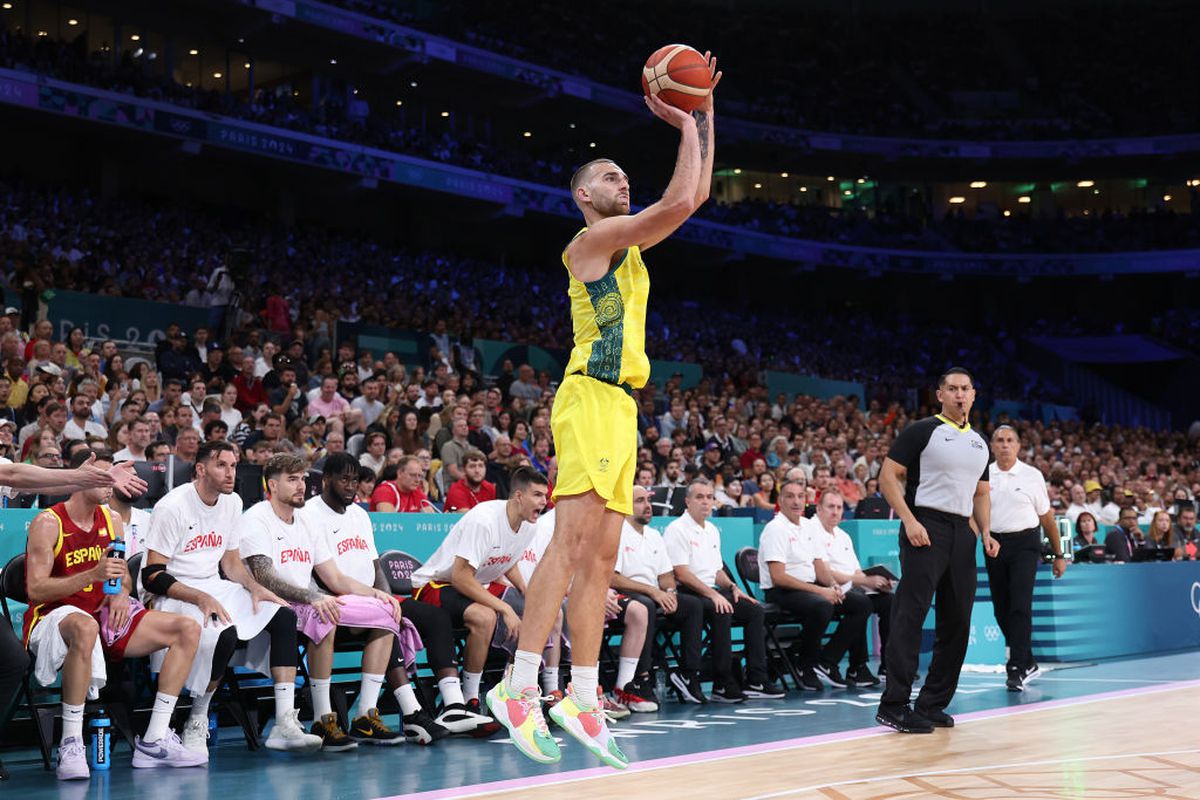 Australia - Spania, baschet la Jocurile Olimpice
