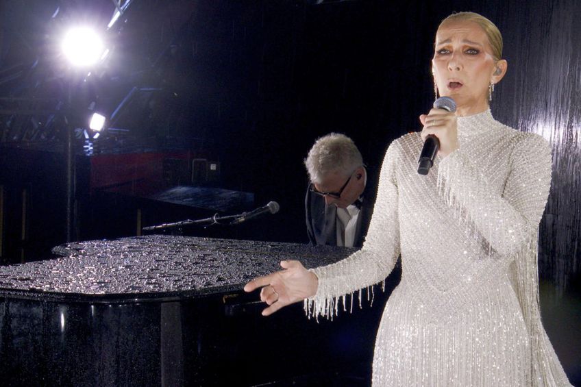 Celine Dion a făcut spectacol la ceremonia de deschidere a Jocurilor Olimpice de la Paris, foto: Getty Images