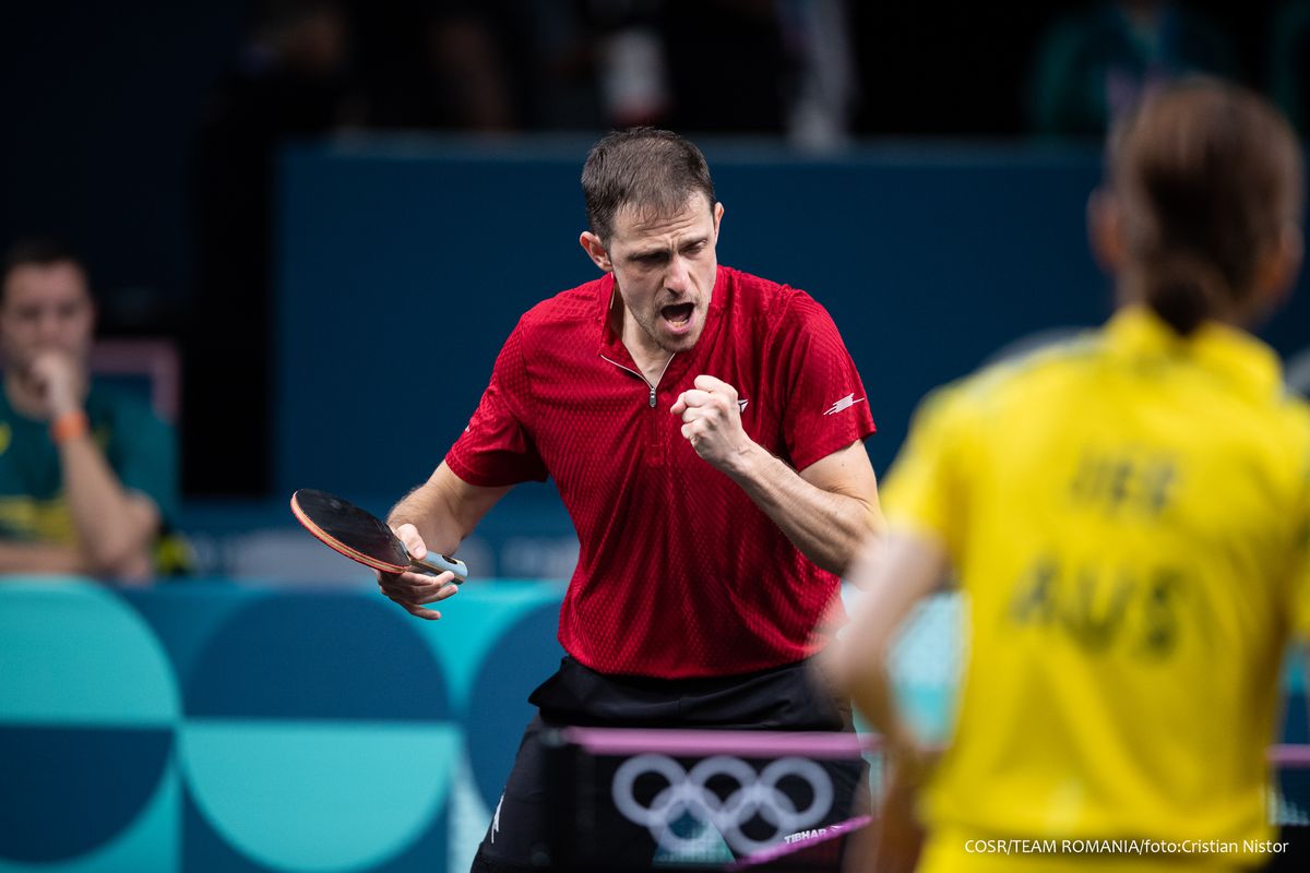 Ovidiu Ionescu și Bernadette Szocs, calificare sub ochii președintelui Klaus Iohannis