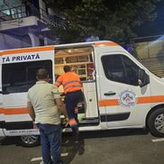 Ambulanța la stadion pentru doi jucători după Oțelul Galați - Dinamo