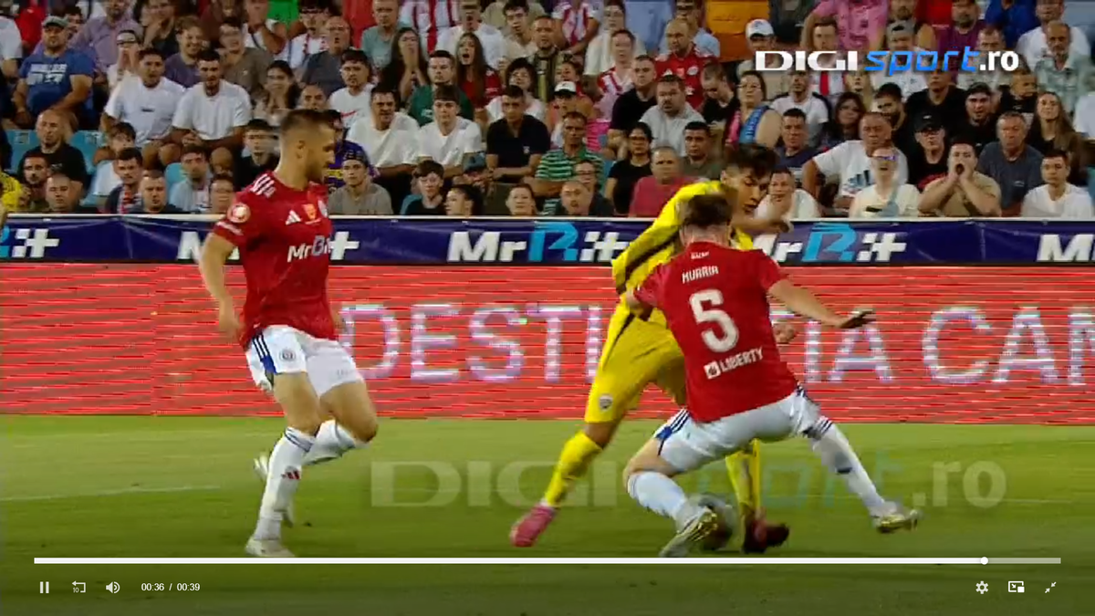 „Mi se cam termină răbdarea” » Andrei Nicolescu, după ce lui Dinamo i s-a refuzat un penalty clar cu Oțelul: „O să-mi schimb optica”