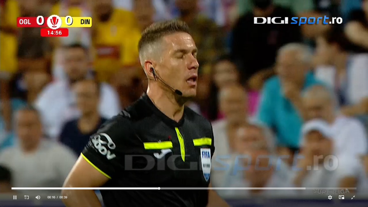 „Mi se cam termină răbdarea” » Andrei Nicolescu, după ce lui Dinamo i s-a refuzat un penalty clar cu Oțelul: „O să-mi schimb optica”