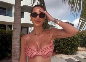 Influencerița cu peste 800.000 de urmăritori vrea să-și micșoreze sânii, dar portarul de 36 de ani n-o lasă