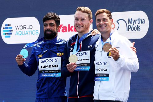Constantin Popovici, bronz la sărituri de la mare înălțime la Campionatele Mondiale de la Singapore: „Sunt fericit pentru această medalie!”