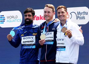 Constantin Popovici, bronz la sărituri de la mare înălțime la Campionatele Mondiale de la Singapore: „Sunt fericit pentru această medalie!”