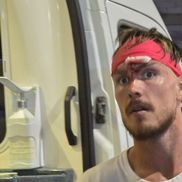 Ambulanța la stadion pentru doi jucători după Oțelul Galați - Dinamo