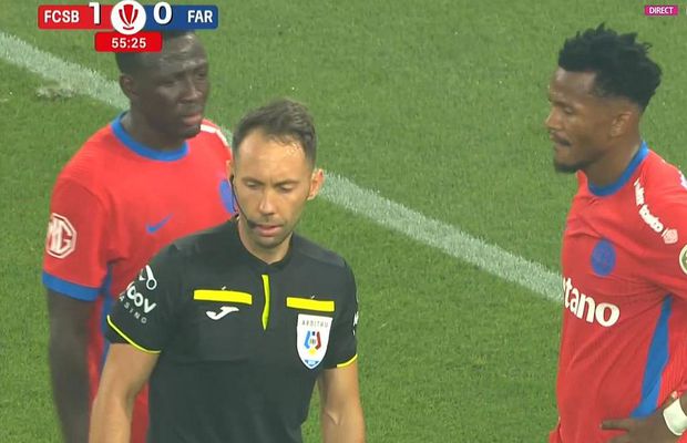 Gigi Becali a contestat, toți l-au aprobat! Faza care a produs consens în studio: „Simulare, nu e penalty!”