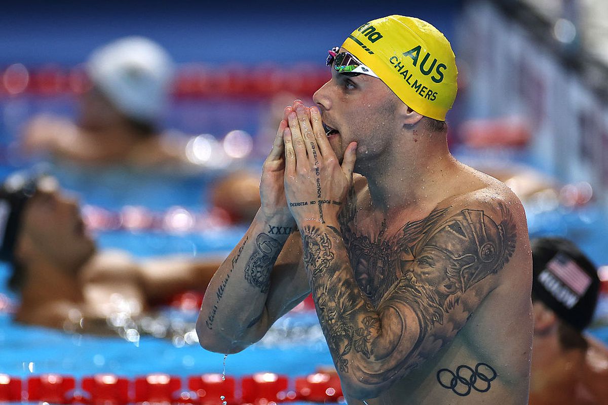 E Pan Zhanle marele rival al lui David Popovici la CM din Singapore? Ștafeta de 4X100 m liber a răsturnat calculele! AUR cu timp inuman