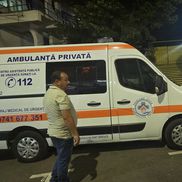 Ambulanța la stadion pentru doi jucători după Oțelul Galați - Dinamo