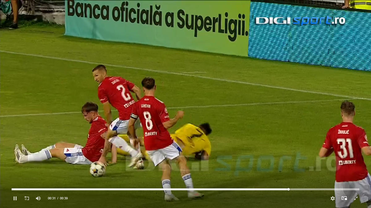 „Mi se cam termină răbdarea” » Andrei Nicolescu, după ce lui Dinamo i s-a refuzat un penalty clar cu Oțelul: „O să-mi schimb optica”