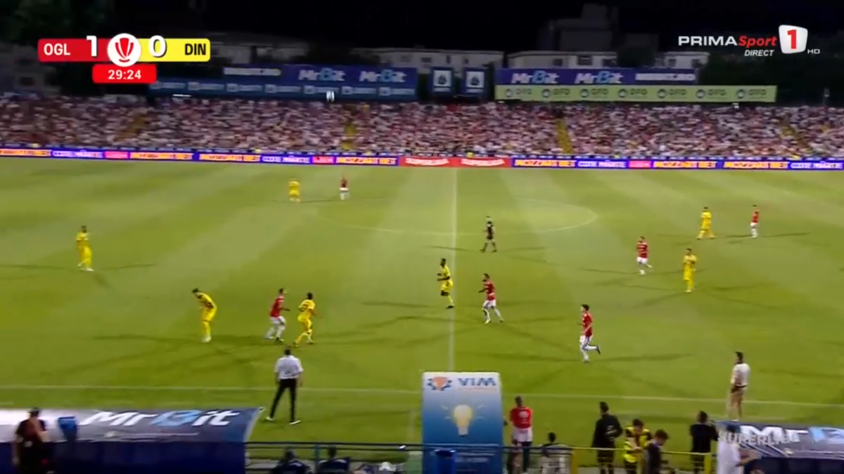 Ultimele vești despre Andrei Mărginean, accidentat în Oțelul - Dinamo