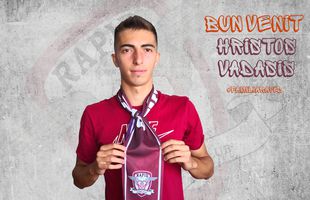 Hristos Vadasis la Rapid » „Bun venit, Hristos!”  Poate debuta miercuri, în Cupă
