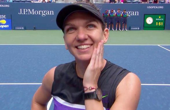 US OPEN // SIMONA HALEP - NICOLE GIBBS // Simona, surprinsă de publicul de la US Open: „N-am simțit că am jucat în fața unei americance”