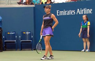 US OPEN // Simona Halep - Nicole Gibbs, răbufnire în decisiv: „Ziceți ceva!”