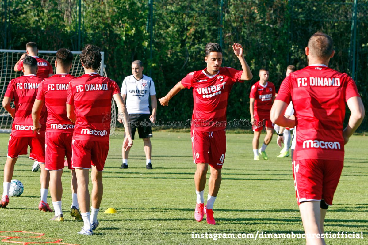 Contra a efectuat primul antrenament la Dinamo și pregătește încă o revenire în Ștefan cel Mare