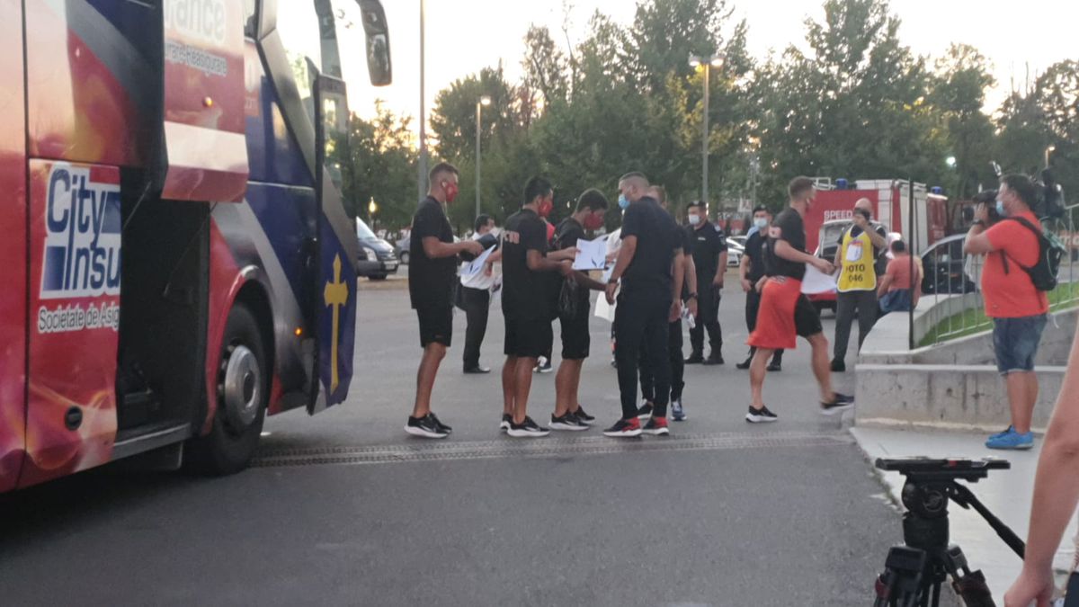 FCSB - Shirak. Cum a arătat protocolul împotriva coronavirusului pe Arena Națională