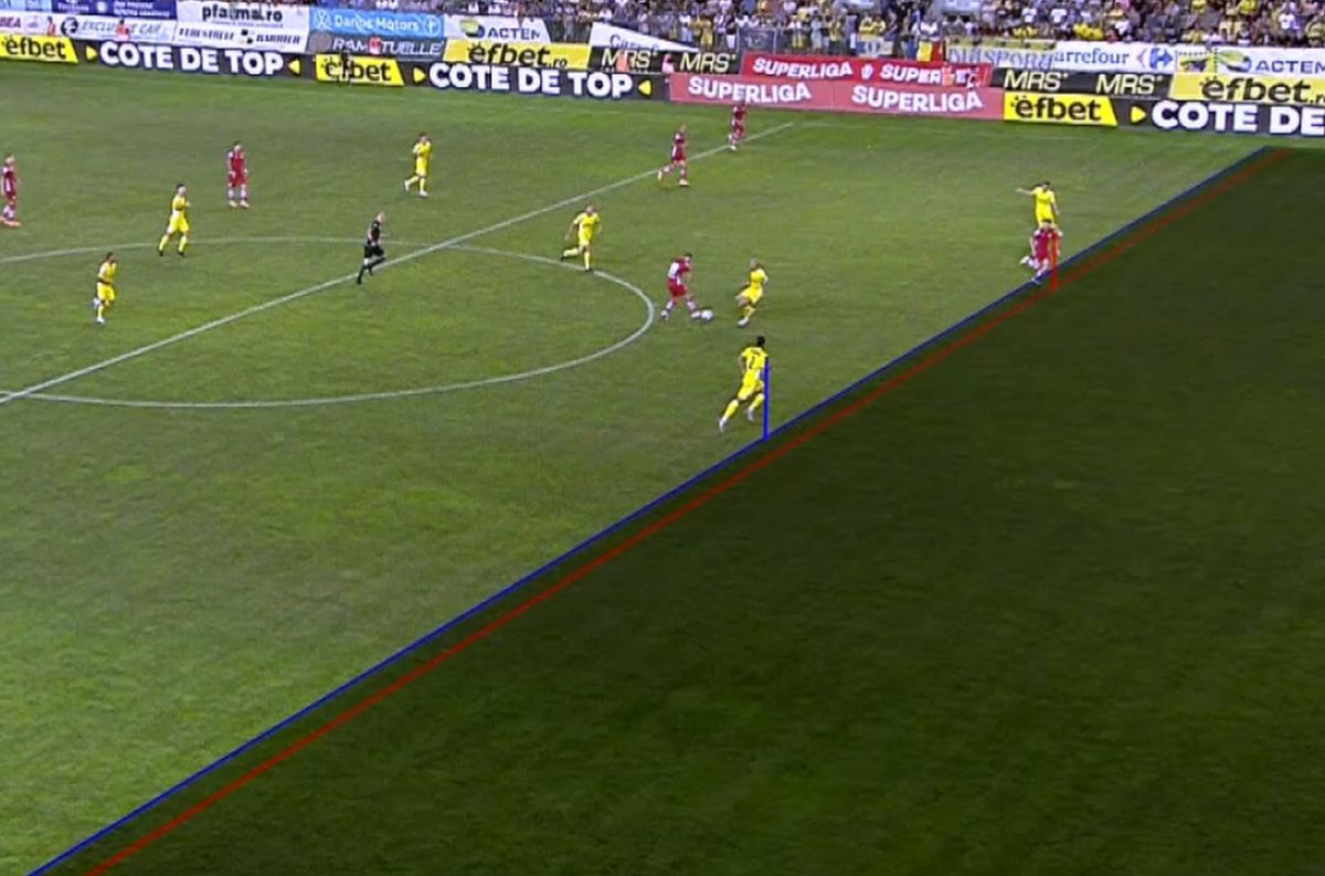 Decizie la limită în Petrolul - Mioveni » Arbitrul asistent, confirmat de VAR