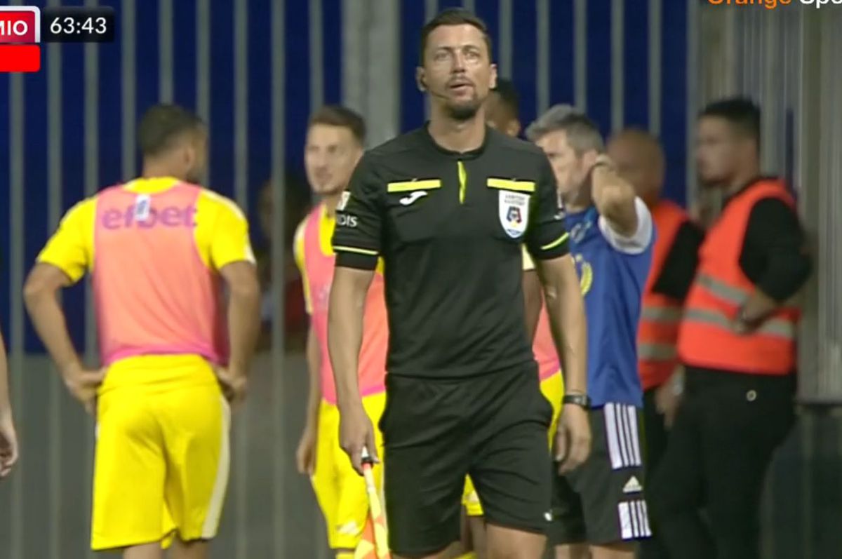 Decizie la limită în Petrolul - Mioveni » Arbitrul asistent, confirmat de VAR