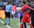 Roș-albaștrii au înscris golul de 3-1, cel al calificării, în urma unui penalty dictat în prelungiri de arbitrul ungur Tamás Bognár / Sursă foto: Ionuț Iordache (GSP)