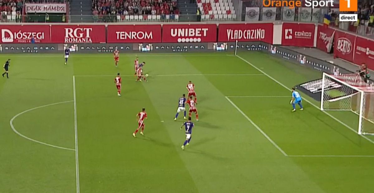 Gafă majoră a portarului care se cerea la națională » Cum a luat gol Niczuly în meciul cu Rapid